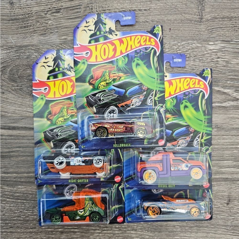 Hotwheels Halloween 2025 Full Set